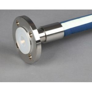 PFA Lined 3/4 Inch Pipe Flange 19mm Hose Fittings With Toothed Hose Shank