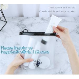 Biodegradable Custom Frosted Slider Zipper Pouch, Bikini Swimwear, Clothes, Eco