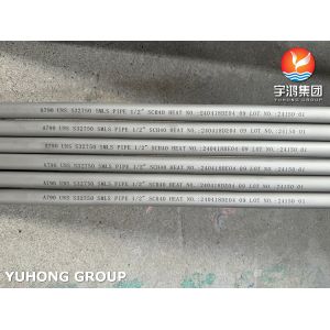 ASTM A789 S32750 Super Duplex Steel For Sea Water Solutation