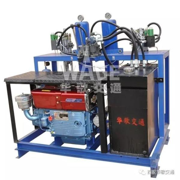 Buy 13HP Gasoline Engine Truck Mounted Road Marking Machine Airless Line Striper at wholesale prices
