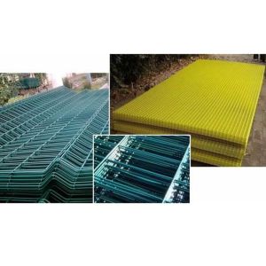 Quality Powder Coated Welded Wire Mesh Fence Panel Square Hole High Stability for sale