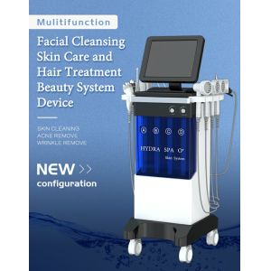 Commercial 9 in1 Oxygen Hydrafacial Machine , 90Kpa Skin Spa Machine