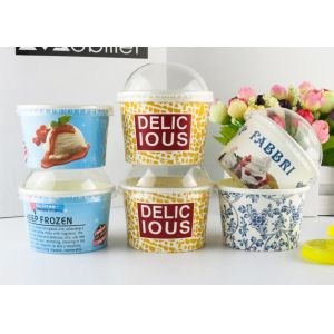 Quality Takeaway Ice Cream Cups with Our Brand Gelato Cups for sale