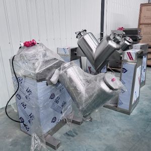 Powder Seasoning Stainless Steel V-shaped Mixer Granule Blender