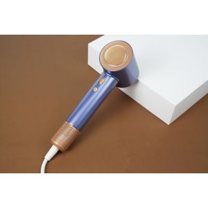 Mini High Speed Hair Dryer 1400W Unfolding Deep Sea Blue + Retro Copper