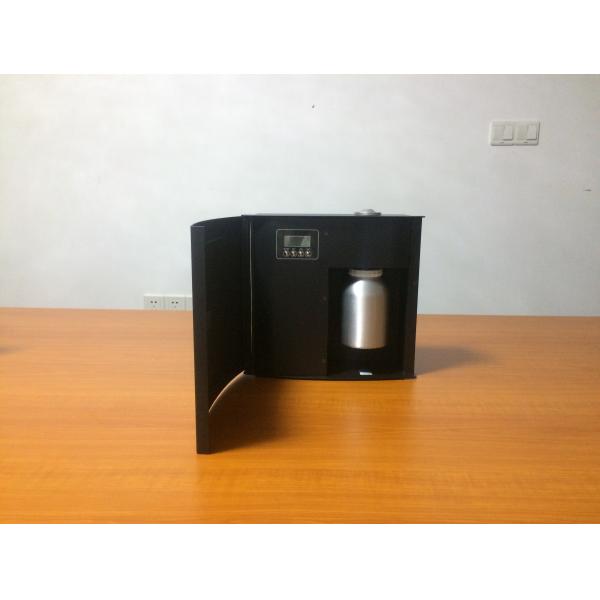 Black Commercial Scent Diffuser , Metal Metarial Vaporizer Aroma Dispenser With 500ml Oil Bottle