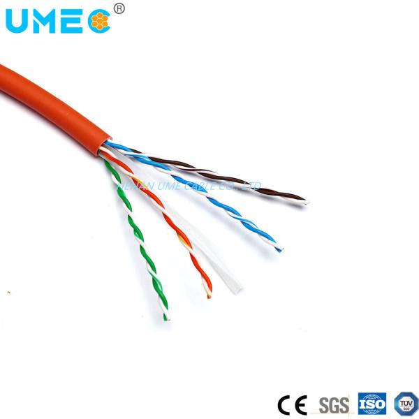 Buy PE Cover Customized 3FT 6FT 20FT 100FT Length CAT6 RJ45 Shielded Unshielded LAN Cable at wholesale prices
