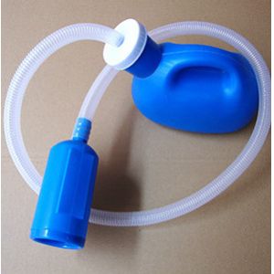 medical disposable plastic urinal for patient use