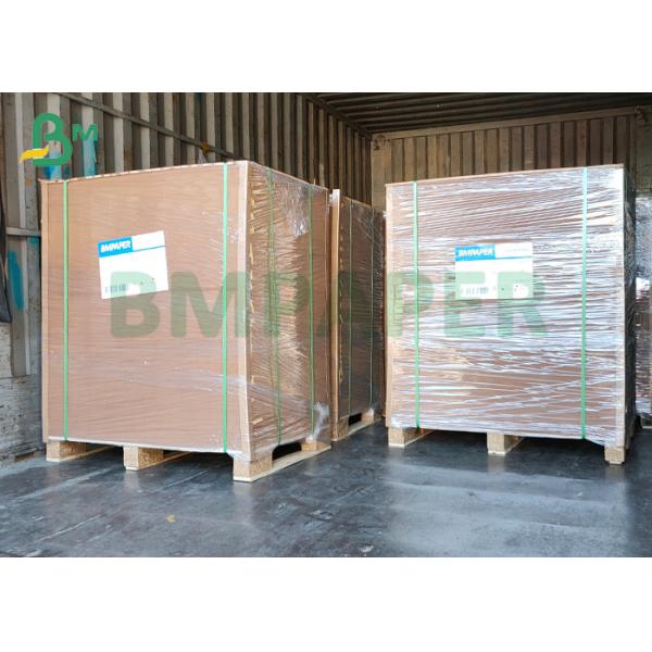 Buy 270gsm Virgin unbleached Kraft Liner Paperboard Food safe Packaging board at wholesale prices