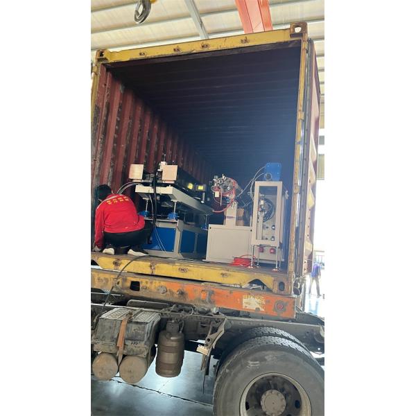 Plastic Single Screw Extruder Reinforced Flexible PVC Duct Production Line