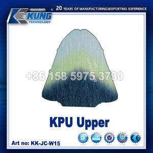 Plastic KPU Fabric Knit Textile Upper Anti Abrasion Moistureproof