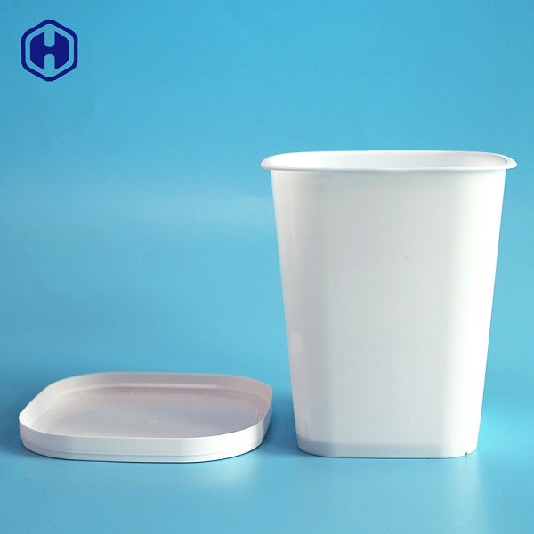Buy Food Grade BBQ Rice 89MM IML Plastic Cup Containers at wholesale prices