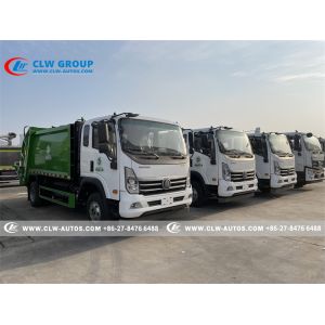 LHD / RHD Howo 4x2 7000 Liters Garbage Removal Truck