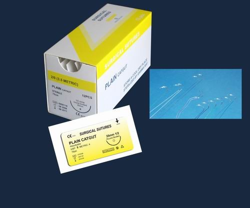 Disposable PLAIN Absorbable And Non-absorbable Surgical Suture(PGA/ PDO/ VICRYL