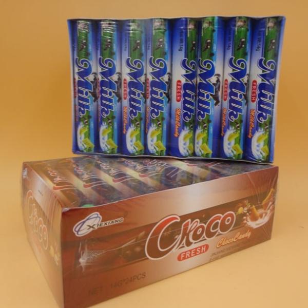 Buy lovely Cow Shape Milk And chocolate flavor milk tablet sweet packed in plastic bottle at wholesale prices