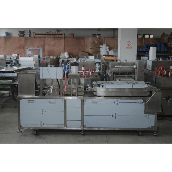 3800pcs/h Food Encrusting Machine , Electric Food Production Equipment