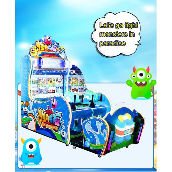 Monster Adventure Water Shooting Arcade Game Ticket Machine