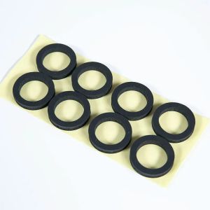 Black Waterproof Foam Cotton Pad Single Side Silicone Rubber Ring
