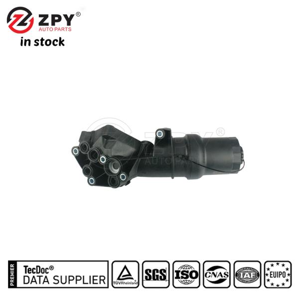 Buy ZPY Engine Oil Filter Housing 07K115397E for VW Audi Porsche at wholesale prices