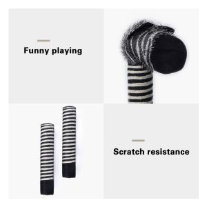 Sustainable Cute Zebra ODM Cat Scratcher Tree