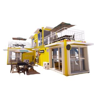 China Foldable Steel Structure Container Houses for Bars and Cafes on sale