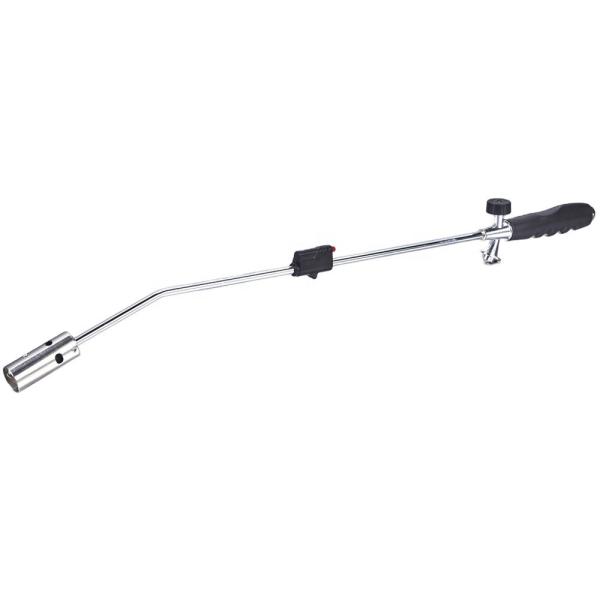 Buy 80*11*3cm Normal Heat Input 1.7KW Gas Propane Torch for Garden Grass Vapor Flamethrower at wholesale prices