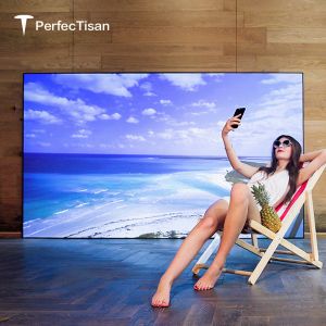 PET Long Throw Alr Projector Screen 3D 4k Projection Screens 100 Inch