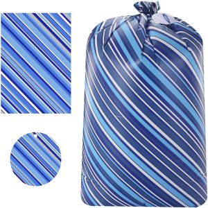 LDPE 2mils Plastic Gift Bags Gravure Printing For Christmas Party