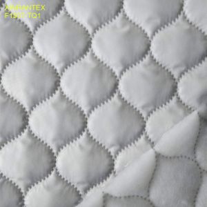 F1507-TQ1 ultrasonic embossing laminating 100% polyester termo qualiting fabric