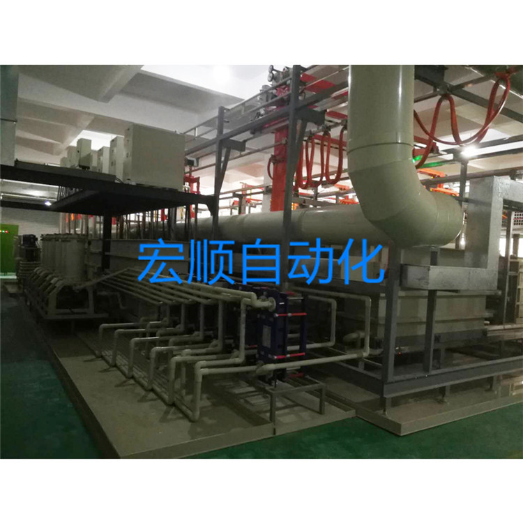 Quality Phosphoric Acid Automated Anodizing Line Pre Treatment Hard Anodizing Equipment For Aerospace Industry for sale