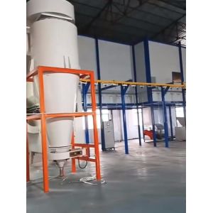 Energy - saving Automatic Powder Coating Equipment with Heat - recycling Curing