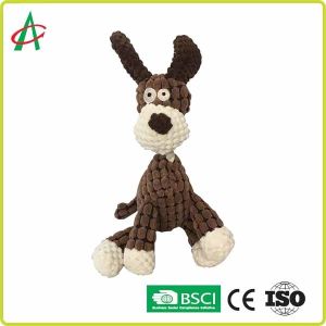 Durable Pet Interactive Squeaky Toy Donkey Plush Pet Toys For Puppy And Medium