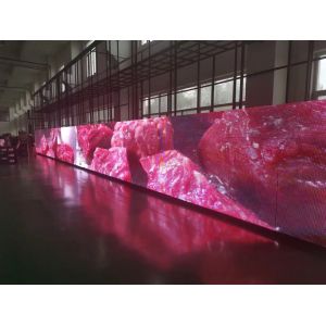 Quality HD Rental Stage LED Video Wall Backdrop Advertising Digital 500 X 500 Aluminum P4.81 for sale