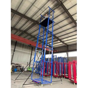 6m Electric lifting platform steel pipe bracket scaffolding system construction