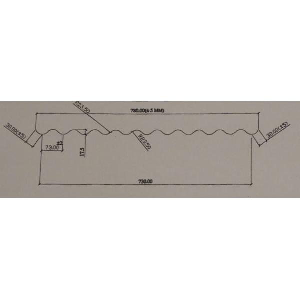 High Speed Roofing Corrugated Sheet Roll Forming Machine 37kw 0 - 35 M / Min