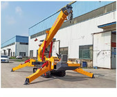 Versatile Mobile Crane For Construction Works 10T 12T Mini Spider Crane