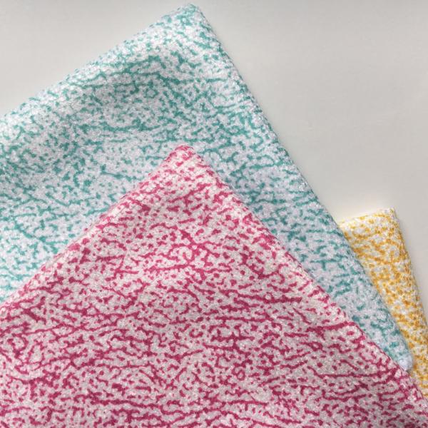Dot printed towel