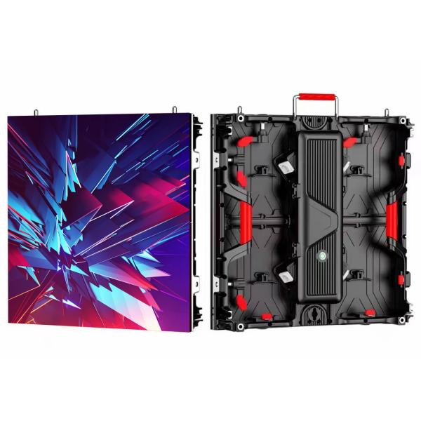 1920hz P2.604 Indoor Rental LED Screen 500*500 LED Panel Display Hard Link Curve