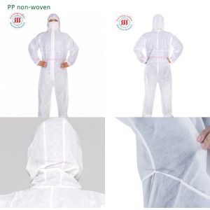 OEM Disposable Protective Suit Farming Agriculture PP Disposable Coverall