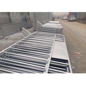 Galvanized Temporary Fence Crowd Control Barrier