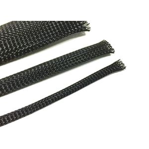 Customized Logo PET Expandable Sleeving Wear Resistance Good Stretchability