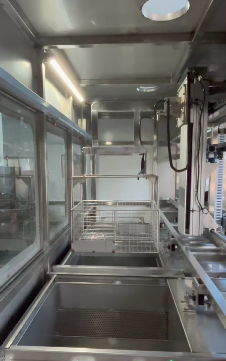 SME-3048 Pass Through Ultrasonic Cleaning Machine Automatic Loading And Unloading Hot Air Drying