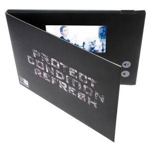 Region 5.0” LCD Video Folder with 128MB Memory