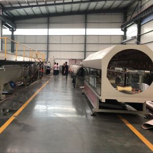 HDPE Pipe Production Line powered by Single-Screw Pipe Extruder for Pipes