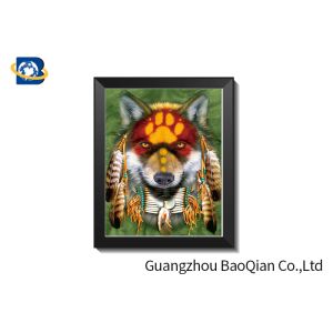 Promotional Gift 3D Lenticular Printing , Plastic 30 X 40CM Stock 3D Picture