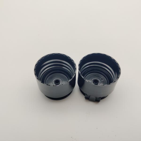 Recycled Black 28 410 Flip Top Cap Wiith Screw Lock Leakage Resistant