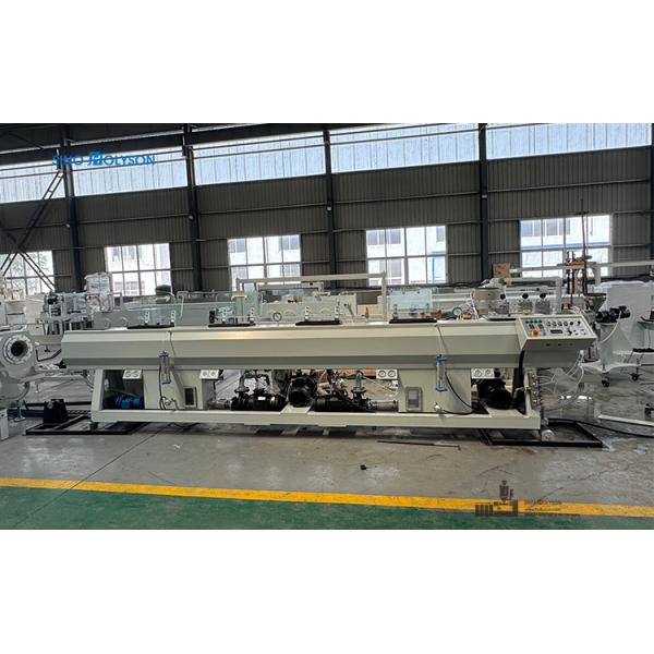 Sinohs 75/250mm HDPE Pipe Making Machine PE Production Line Extruder For Plastic Pipes / PE Pipe Making