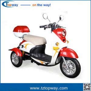 Passenger Use For and 500 - 650W Power electric tricycle for elder disable