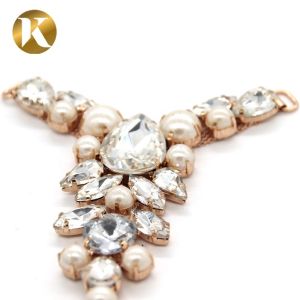 Custom Y Shape Women Shoe Tassel Chain 95mm*85mm Size For Beauty