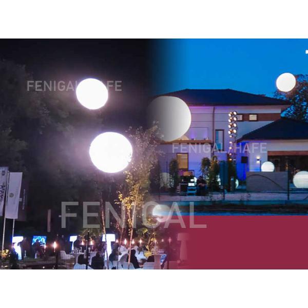 Film Television Inflatable Led Balloon For Commercial Uplighting Movie